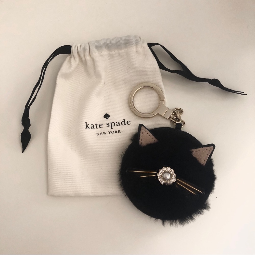 COPY - NWOT Kate Spade ♠️ Black Cat Bag Charm